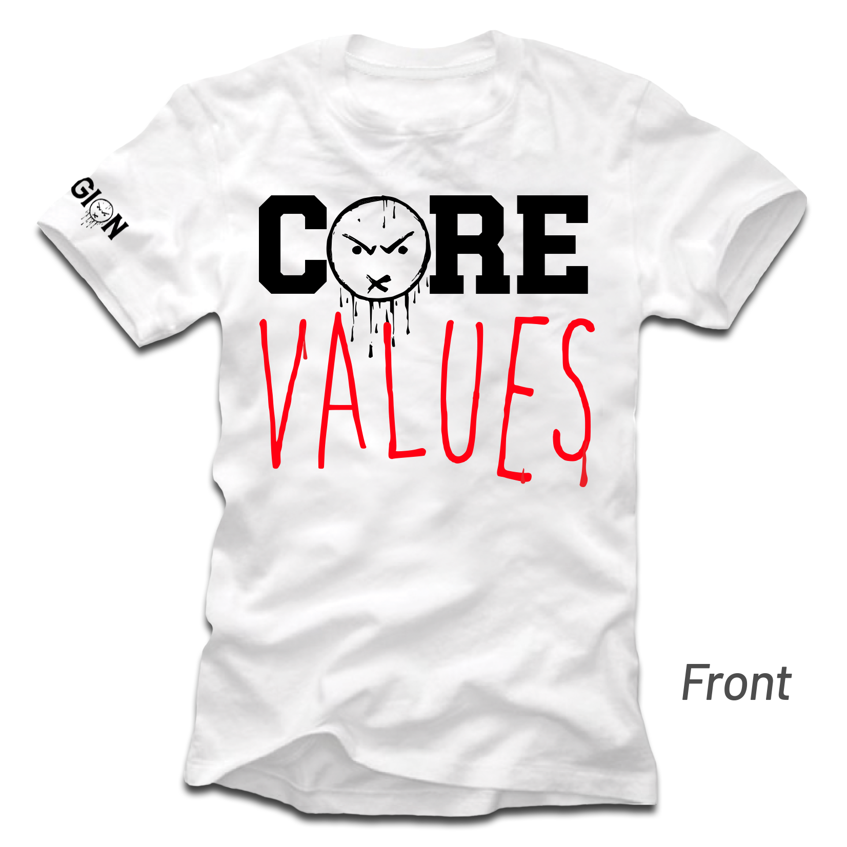 Core Values Tee - White – Legion Of Skanks